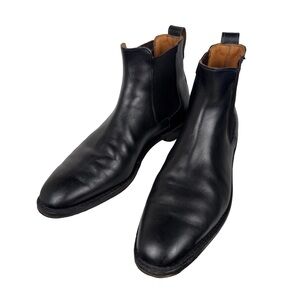 Allen Edmonds Black Calfskin Leather Liverpool Chelsea Dress Boots Size 11